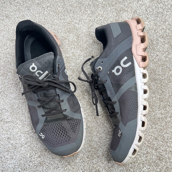 On Running Shoes - On Running On Cloud Gray Sneakers Shoes 9.5